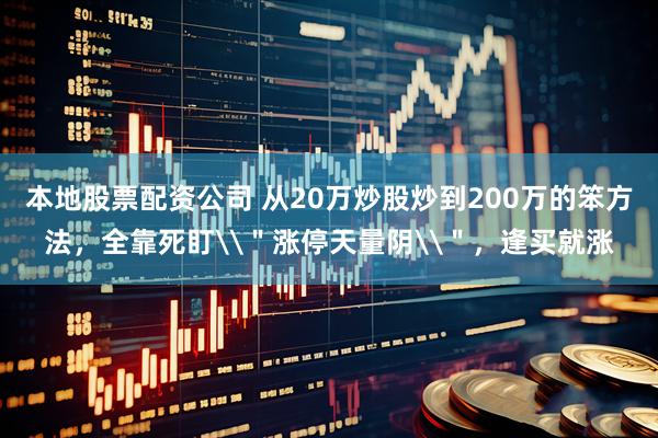本地股票配资公司 从20万炒股炒到200万的笨方法，全靠死盯\＂涨停天量阴\＂，逢买就涨